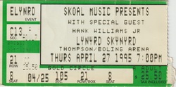 Lynyrd Skynyrd / Hank Williams, Jr. / Shaver on Apr 27, 1995 [019-small]