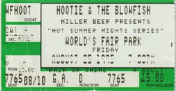 Hootie & the Blowfish / Cravin' Melon on Aug 25, 1995 [022-small]