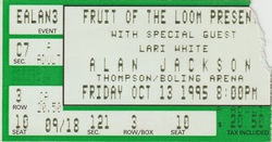 Alan Jackson / Lari White on Oct 13, 1995 [027-small]