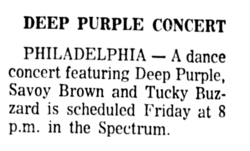 Deep Purple / savoy brown / Tucky Buzzard on Mar 15, 1974 [043-small]