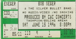 Bob Seger & The Silver Bullet Band / Bonepony on Jun 15, 1996 [051-small]
