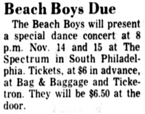 The Beach Boys / Billy Cobham on Nov 14, 1974 [081-small]