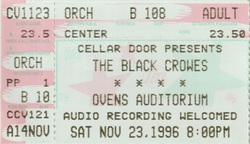 The Black Crowes / Gov't Mule on Nov 23, 1996 [163-small]