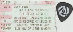 The Black Crowes / Gov't Mule on Nov 24, 1996 [164-small]