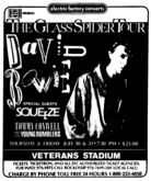 David Bowie / Squeeze / Tommy Conwell and the Young Rumblers on Jul 30, 1987 [166-small]