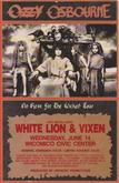 Ozzy Osbourne / White Lion / Vixen on Jun 14, 1989 [202-small]