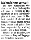 mahavishnu orchestra / Spooky Tooth / Frampton's Camel on Jun 19, 1974 [213-small]