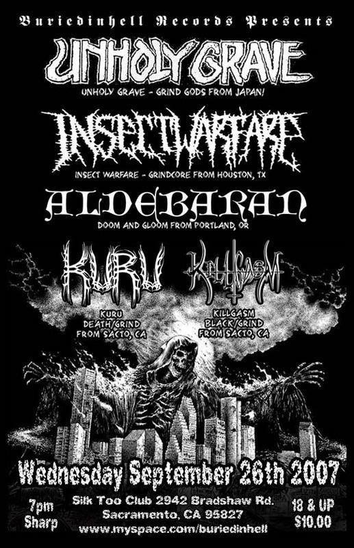 Unholy Grave Concert  Tour History Concert Archives