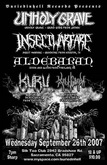 Unholy Grave / Insect Warfare / Aldebaran / Kuru / Killgasm on Sep 26, 2007 [319-small]
