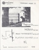 The Vagrants / Heroin / Brain Tourniquet / Platypus Scourge on Aug 21, 1991 [322-small]