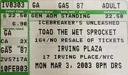 Toad the Wet Sprocket on Mar 3, 2003 [330-small]