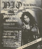 Dio / Megadeth on Feb 25, 1988 [375-small]