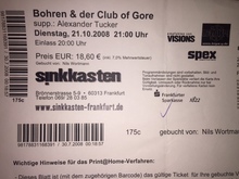 Bohren & Der Club of Gore / Alexander Tucker on Oct 21, 2008 [139-small]