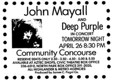 John Mayall / Deep Purple on Apr 26, 1969 [398-small]
