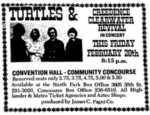 Creedence Clearwater Revival / The Turtles on Feb 28, 1969 [450-small]
