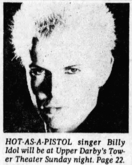 Billy Idol / Pretty Poison on Jan 29, 1984 [579-small]