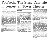 Stray Cats / The Fabulous Thunderbirds on Jan 30, 1984 [587-small]
