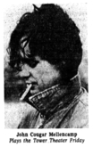 John Mellencamp / Dan Ross & The Brunettes on Apr 6, 1984 [593-small]