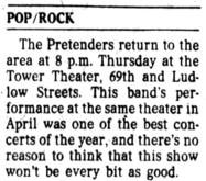 The Pretenders on Aug 2, 1984 [613-small]