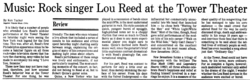 14 Karat Soul / Lou Reed on Oct 6, 1984 [627-small]
