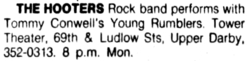 The Hooters / Tommy Conwell & The Young Rumblers on Dec 31, 1984 [635-small]