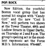 New Edition / Force MD's on Dec 27, 1984 [636-small]