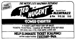 Ted Nugent / Alcatrazz on Jun 15, 1984 [673-small]