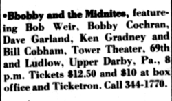 Bobby And The Midnites / Bob Weir / Jorma Kaukonen / Steve Morse Band on Aug 28, 1984 [687-small]