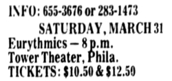 Eurythmics / Real Life on Mar 31, 1984 [701-small]