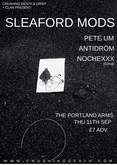 Sleaford Mods / Pete Um / Antidröm / Nochexxx on Sep 11, 2014 [717-small]