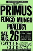 Primus / Fungo Mungo / Phallucy on Aug 26, 1989 [725-small]