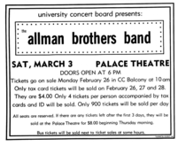 Allman Brothers Band on Mar 3, 1973 [761-small]