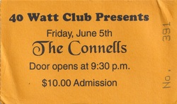 these were the DOS tickets they were giving out for this 1998.07.01 TBC show @ the 40 Watt, The Black Crowes on Jul 1, 1998 [771-small]