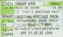 Bonnie Raitt / Etta James / Marcia Ball / Allen Toussaint / Keb' Mo' / Chris Thomas King on Apr 25, 1998 [798-small]