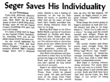 Bob Seger & The Silver Bullet Band / Pat Travers on Nov 3, 1978 [816-small]