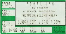 Pearl Jam / Mudhoney on Sep 6, 1998 [825-small]