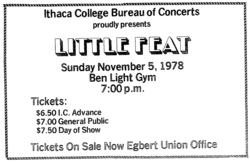 Little Feat / Fuller Kaz Band on Nov 5, 1978 [853-small]