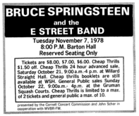 Bruce Springsteen on Nov 7, 1978 [861-small]