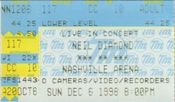 Neil Diamond on Dec 6, 1998 [863-small]