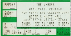 The V-roys / Flesh Vehicle on Dec 31, 1998 [866-small]