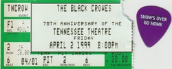 The Black Crowes / Bare Jr. on Apr 2, 1999 [916-small]