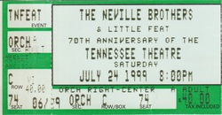 The Neville Brothers / Little Feat on Jul 24, 1999 [938-small]