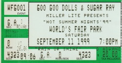 Goo Goo Dolls / Sugar Ray / Doosu on Sep 11, 1999 [947-small]