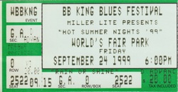 B.B. King / Kenny Wayne Shepherd Band / Indigenous on Sep 24, 1999 [948-small]