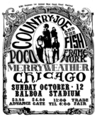 Country Joe & The Fish / Poco / Framework / Merryweather / Chicago on Oct 12, 1969 [990-small]