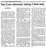The Cure / Shelleyan Orphan on Sep 21, 1989 [036-small]