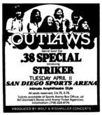 The Outlaws / .38 Special / Striker on Apr 11, 1978 [089-small]