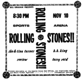 The Rolling Stones / Ike And Tina Turner / Terry Reid / B.B. King on Nov 10, 1969 [131-small]