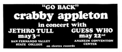 The Guess Who / Ballin' Jack / Crabby Appleton on May 22, 1970 [208-small]