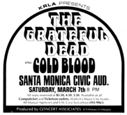 Grateful Dead / COLD BLOOD on Mar 7, 1970 [218-small]